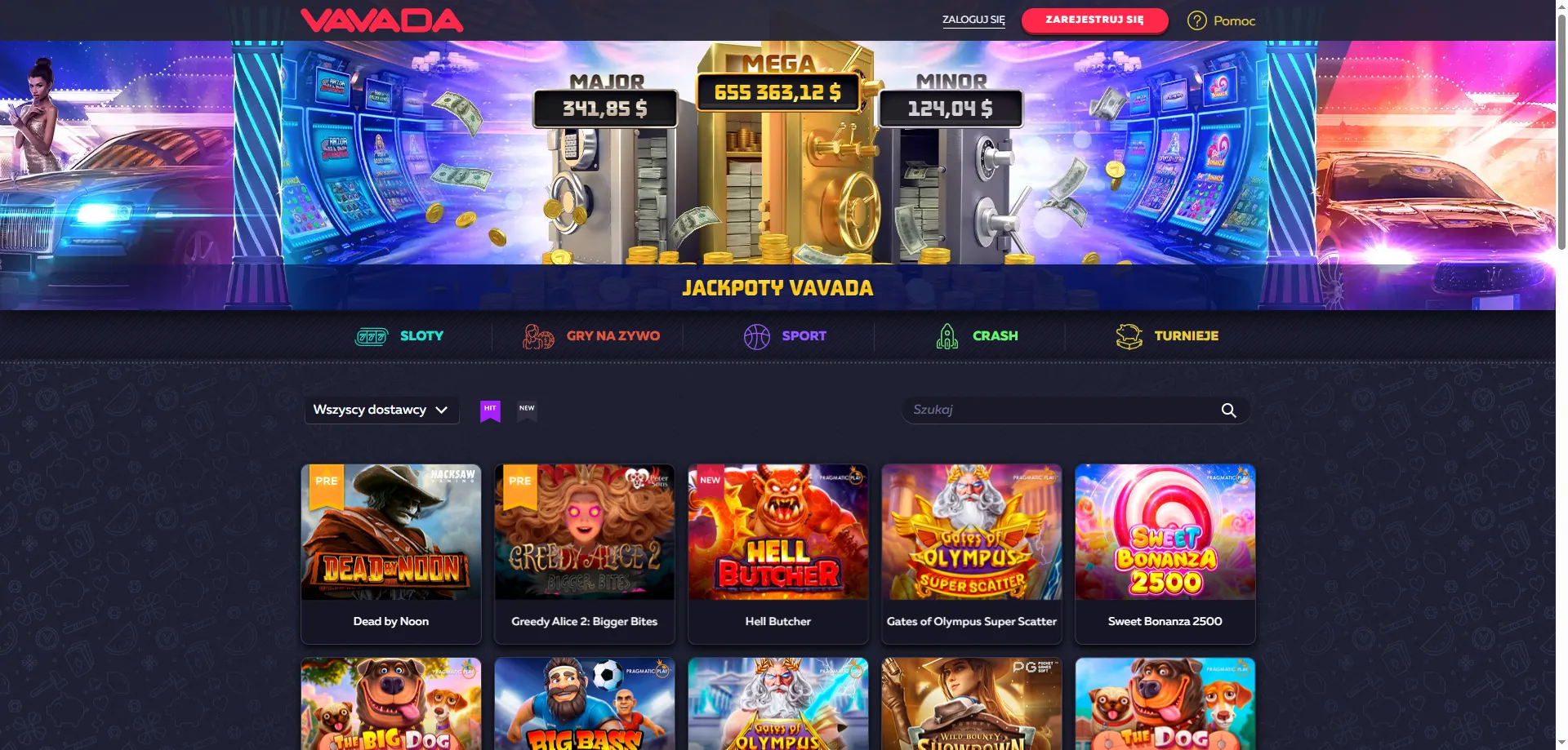 Vavada Casino – przegląd oferty kasyna online dla graczy z Polski